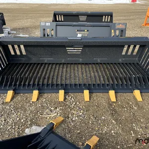 2024 LandHonor RB-14-84W 84" Skid Steer Rock Bucket Attachment
 UNRESERVED