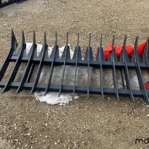 2024 LandHonor RTR-12-72W Skid Steer Root Debris Rake Attachment
 UNRESERVED