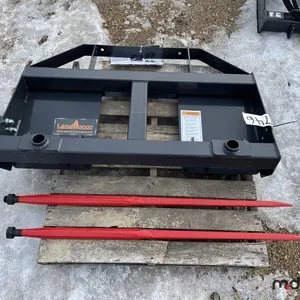 2024 LandHonor BS-12-2500G Skid Steer Bale Spears Attachment
 UNRESERVED
