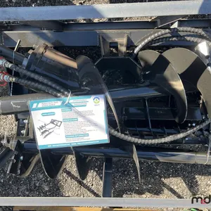 2024 AGT Mower King Skid Steer Auger Driver & Bit Attachment (SSECAG-Y)
 UNRESERVED