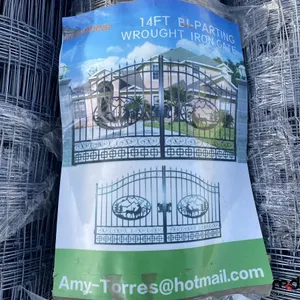 14' Bi-Parting Wrought Iron Gate
 UNRESERVED