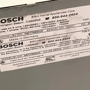Bosch Induction Cook Top