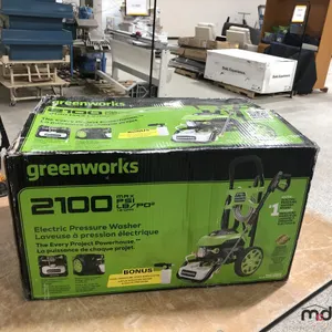 Green Works 2100 Psi Electric Pressure Washer
 UNRESERVED
