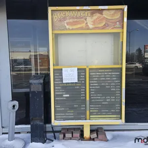 Menu Sign, Speaker and Receivers
 UNRESERVED