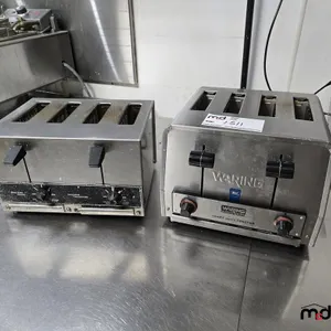 (2) 4-Slice Toasters
 UNRESERVED