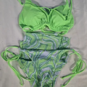 3pcs New | Medium Womens Suit Set | Includes Top, Bottom & Swim Suit Cover