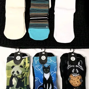 6 New Pairs Size S/M OUTWAY All-Day Performance Crew & Ankle Socks | Over $100 Retail Value!