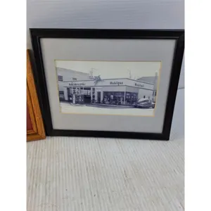 Pictures of Old Theater, Gas Station and Burma-Shave