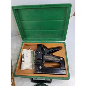 Wood Slat on Rollers (15x5"), Bostich Stapler and Electrical Cord and Power Bar