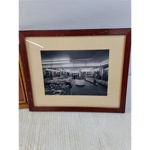 Pictures of a Dept Store, Gas Station and Drive In Cafe