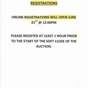 REGISTRATIONS