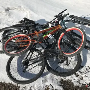 Pile of Assorted Damaged and Broken Bikes
 UNRESERVED