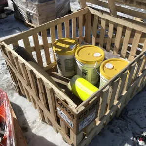 (3) Buckets of Traffic Paint, Roll of Reflective Material and Misc.
 UNRESERVED