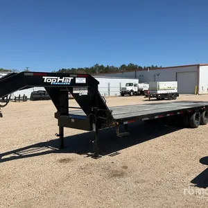 2023 Top Hat 30 ft T/A Gooseneck Equipment Trailer