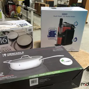 Iceman Slushy Maker, Henckels Pot and Plate Set (Not Complete)
 UNRESERVED