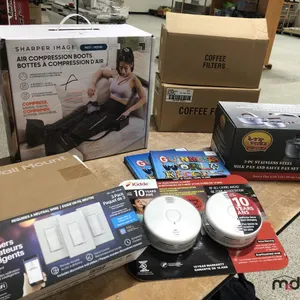 Air Compression Boosts (5), Stainless Steel Pan Set, Smoke Alarms, Wi-Fi Light Switches, Guiness Books and More
 UNRESERVED