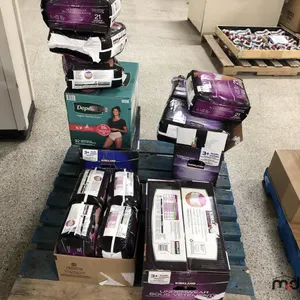 Absorbent Underwear (Various Sizes and Types) and Quantity of Feminine Pads
 UNRESERVED
