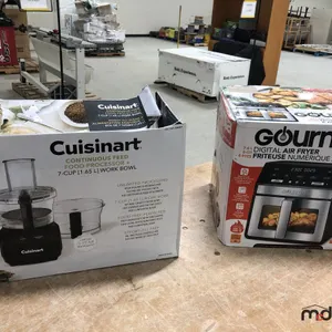 Gourmia Air Fryer and Cuisinart Food Processor
 UNRESERVED