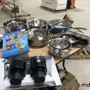 Stainless Steel Cookware, Cup Holder Expanders, Neutrogena Skin Lotion and 2025 Guinness Books
 UNRESERVED