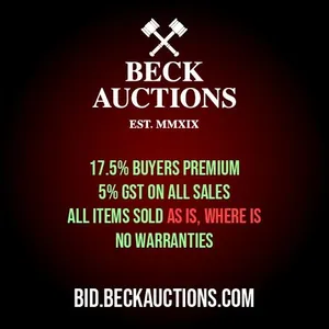 Beck Auctions Inc. Terms & Conditions