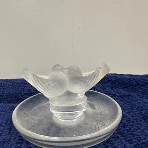 Glass Doves and Swan