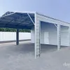 2025 KJ K2346 23 ft x 46 ft Metal Garage Storage Building (Unused)