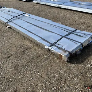 Bundle of Approx. (150) 18' Corrugated Roofing Tin (White)
 UNRESERVED