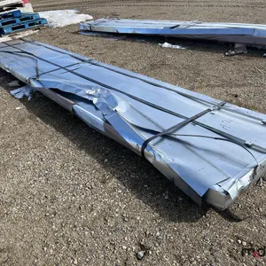 Bundle of Approx. (150) 18' Corrugated Roofing Tin (White)
 UNRESERVED