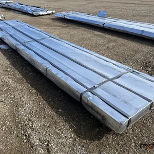 Bundle of Approx. (196) 18' Corrugated Roofing Tin (White)
 UNRESERVED
