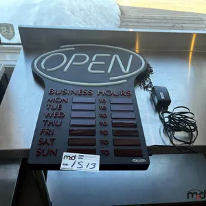 Open Sign
 UNRESERVED