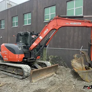 2018 Kubota KX080-4 Mini Excavator
 UNRESERVED