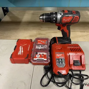 Milwaukee Drill, Charger & Bit Sets
 UNRESERVED