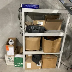 Plastic Shelf w/ Contents Including Wrap, Tape & More
 UNRESERVED