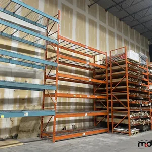Section of Pallet Racking (2) 20' Uprights, (8) 16' Uprights, (12) 12' Beams, (78) 9' & (28) 5' Beams
 UNRESERVED