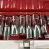 Assorted Gray Sockets and Ratchets