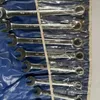 14pc Gray SAE Wrench Set