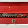 Quantity of SAE Sockets and Ratchets in Metal Tool Box
