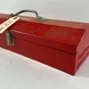 Quantity of SAE Sockets and Ratchets in Metal Tool Box