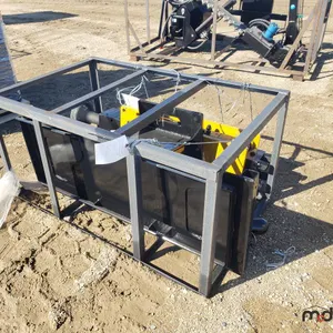 2024 AGROTK PD750-PZ Skid Steer Post Driver Attachment
 UNRESERVED