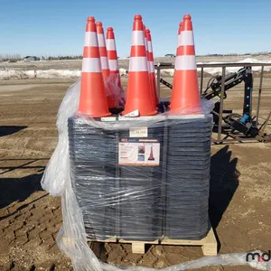 AGT Industrial 75CM PE Reflective Traffic Cone Bundle 
 UNRESERVED