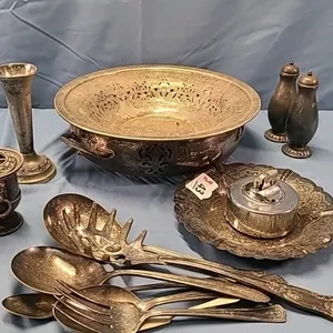 Assortment of Silver Plated Items