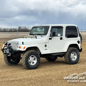 2000 JEEP WRANGLER 2 DOOR HARDTOP