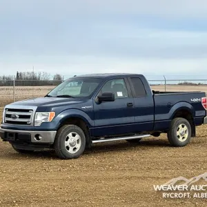 2013 FORD F150 EXTENDED CAB PICKUP