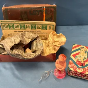 Vintage Lotto Game & Bubbling Baby -Both in Original Box