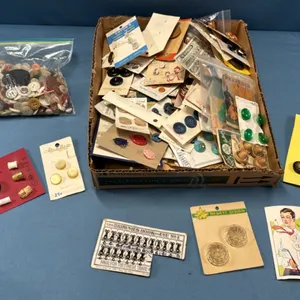 Large Quantity of New Old Stock Buttons