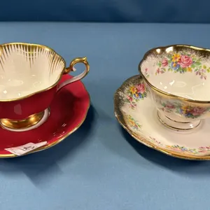 2 Royal Albert Cups & Saucers