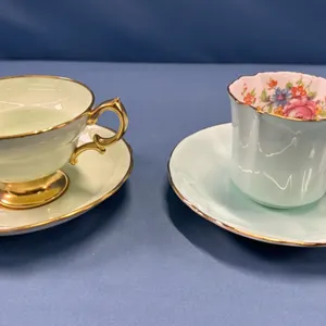 2 Hammersley Cups & Saucers