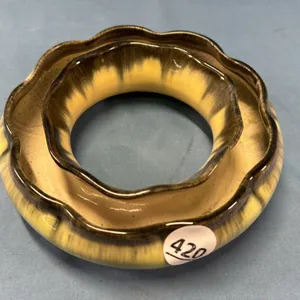 7" Ring-Shaped Shallow Dish
