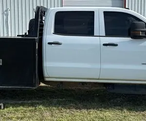 2019 Chevrolet Silverado 3500HD Crew Cab flatbed pickup truck