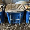 (3) Totes of PVC pipe fittings